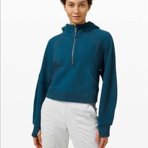 Lululemon scuba oversized half- zipped hoodie